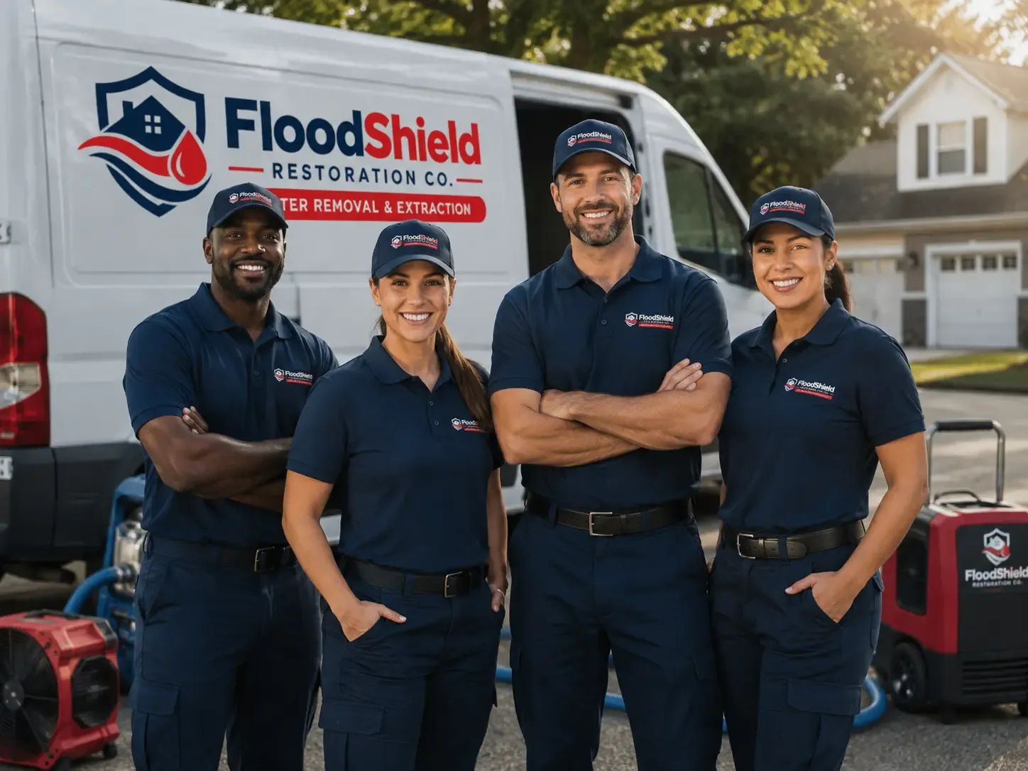 Flood Damage Restoration company in Danevang, TX