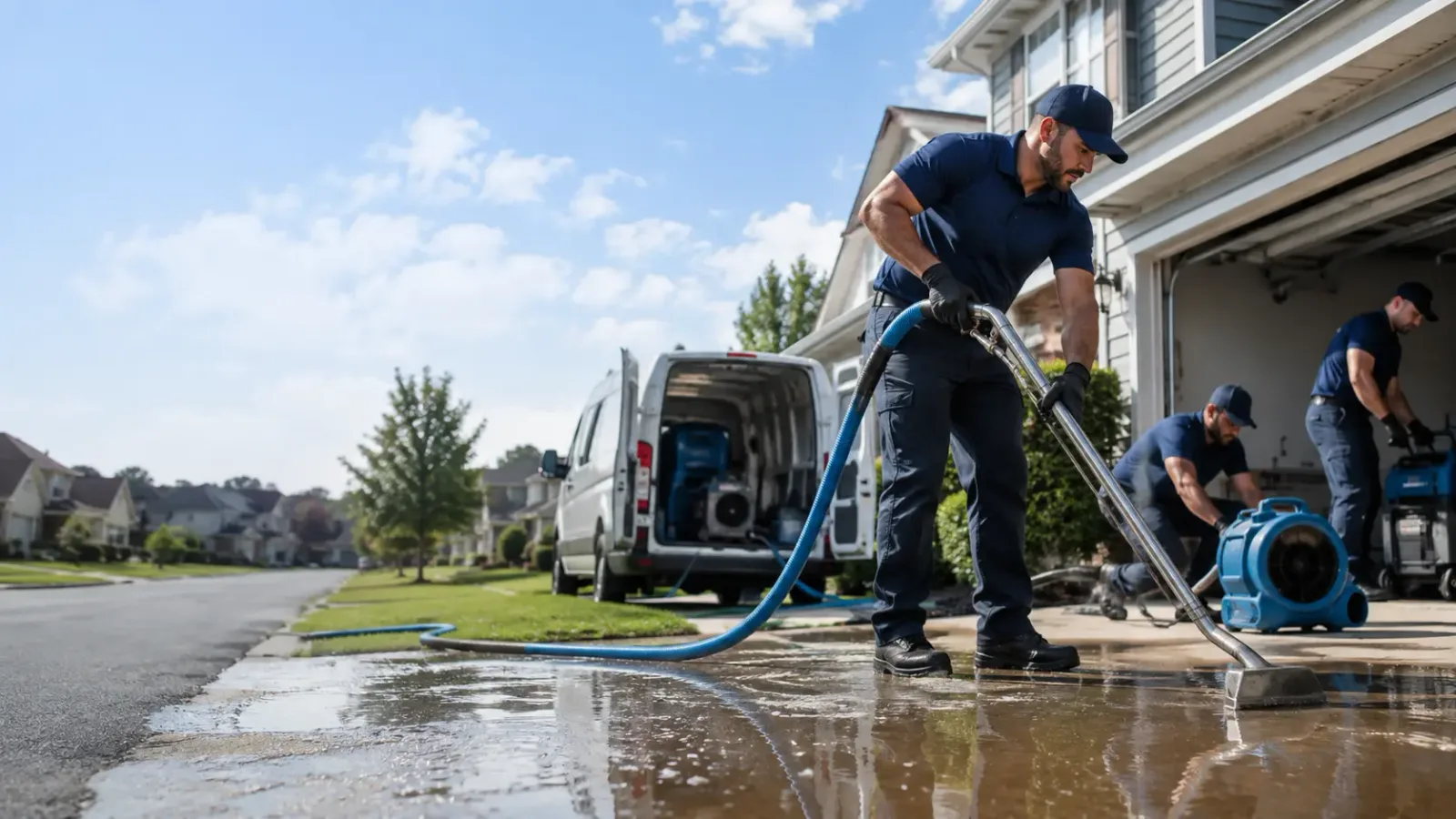 Flood Damage Restoration in Danevang, TX